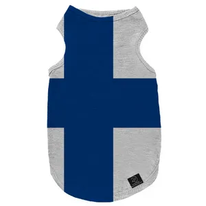 لباس سگ و گربه 27 طرح Finland Dog کد MH758 سایز XL