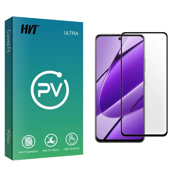 محافظ صفحه نمایش شیشه ای اچ وی تی مدل PV مناسب برای گوشی موبایل ریلمی C55