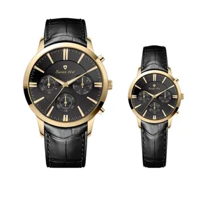 ست ساعت مچی عقربه‌ای زنانه و مردانه سوئیس آرت مدل sw80023