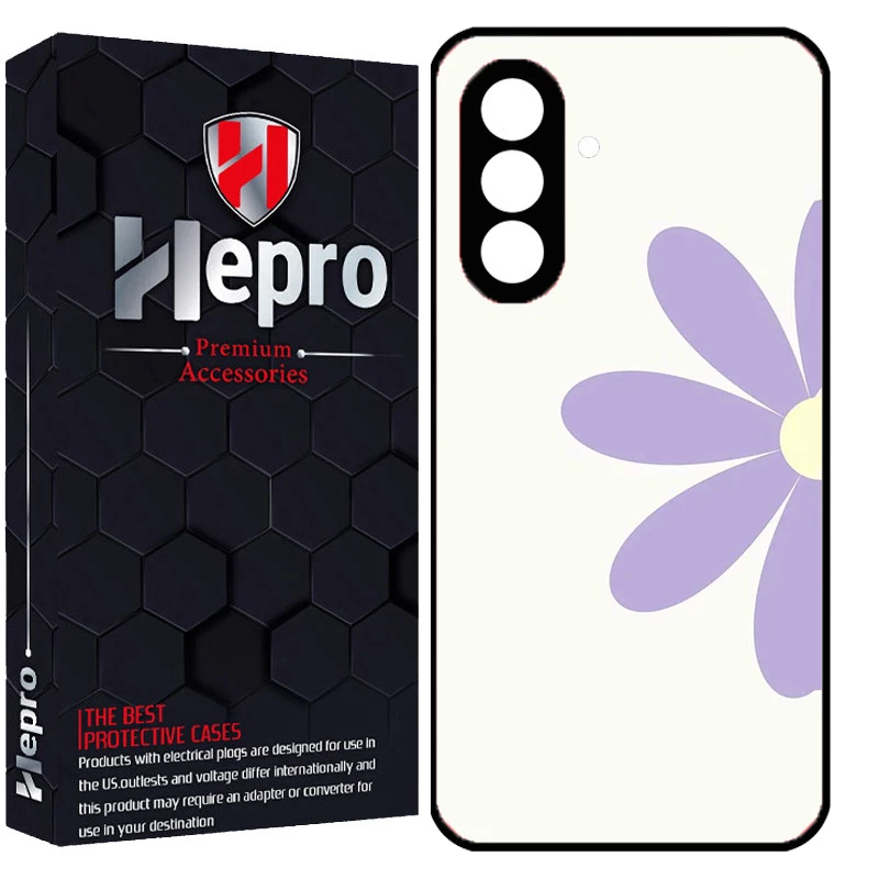 کاور هپرو طرح گل کد Dimo-809 مناسب برای گوشی موبایل سامسونگ Galaxy A17