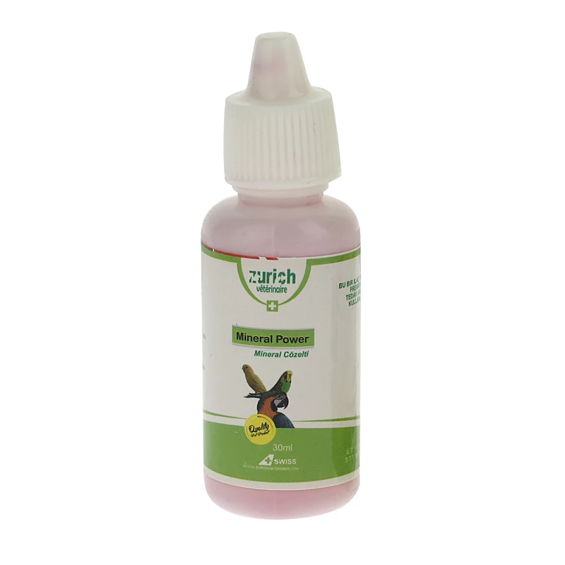 مکمل پرندگان زوریچ مدل مینرال حجم 30 میلی لیتر
