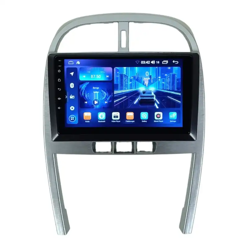 پخش کننده تصویری خودرو مدل اندروید Golden24 مناسب ام وی ام x33 نیو