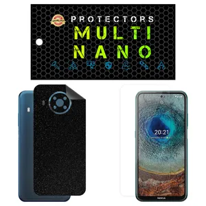 Multi Nano X-SFG Screen Protector For Nokia X10 with back skin