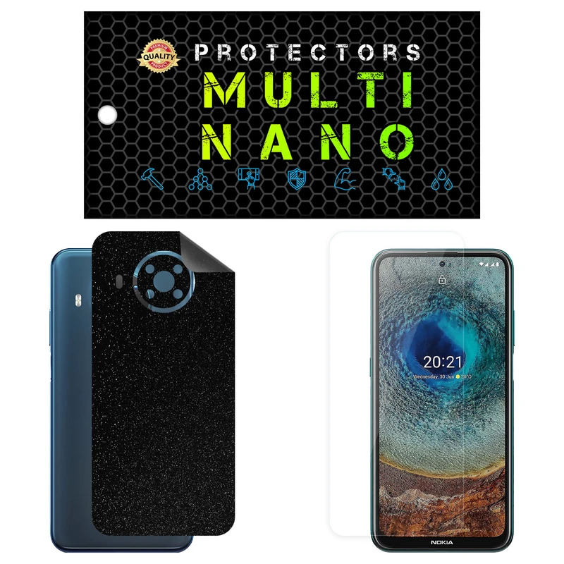 محافظ صفحه نمایش مولتی نانو مدل X-SFG مناسب برای گوشی موبایل نوکیا X10 به همراه برچسب پوششی