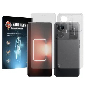 Nano tech matte screen protector suitable for Realme  GT3 mobile phone along with back of the phone