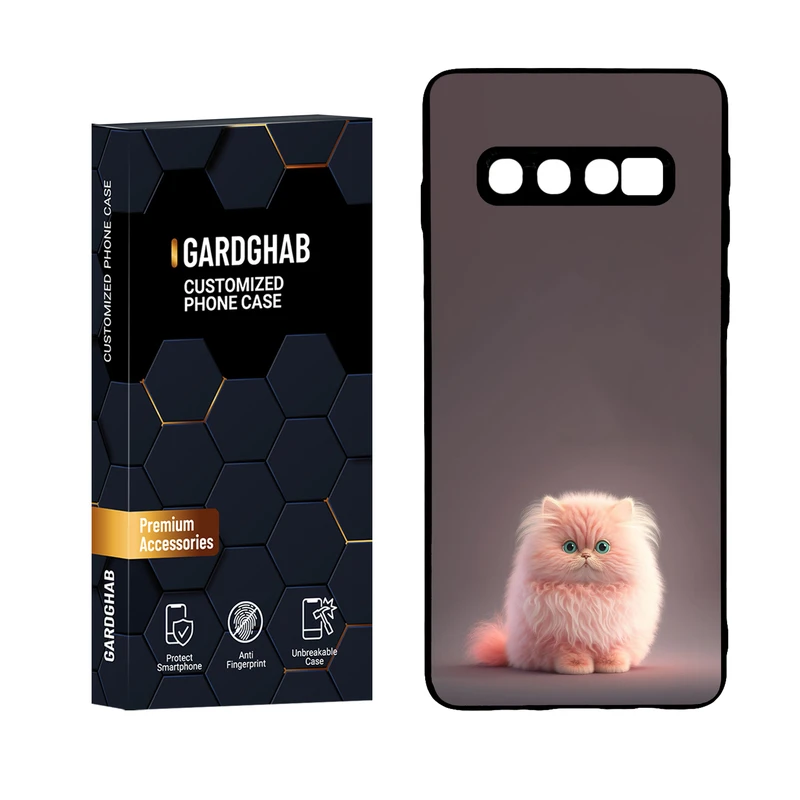 کاور گارد قاب مدل پشت گلس فانتزی مناسب برای گوشی موبایل سامسونگ Galaxy S10