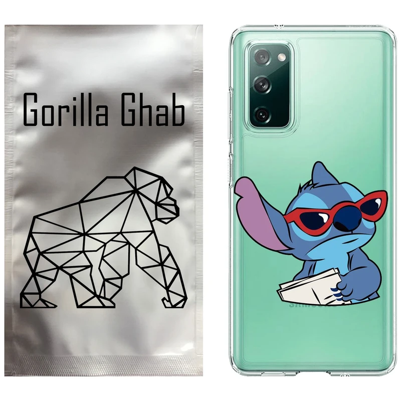 کاور گوریلا قاب مدل CLG کد 69 طرح استیچ مناسب برای گوشی موبایل سامسونگ Galaxy S20 FE