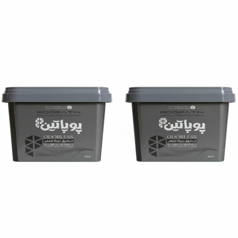 پودر موبر پوپاتین مدل لوپن وزن ۳۰۰ گرم مجموعه 2 عددی