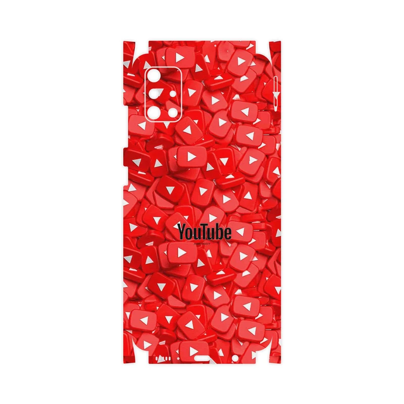 برچسب پوششی ماهوت مدل Youtube-FullSkin مناسب برای گوشی موبایل سامسونگ Galaxy A51