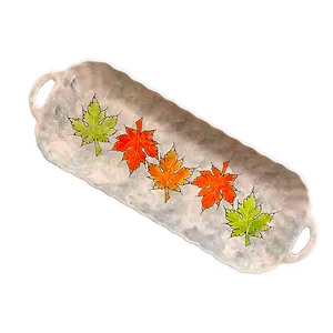 رولت خوری مدل گلبرگ طرح پاییزی کد 30