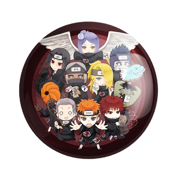 مگنت خندالو طرح گروه اکاتسوکی انیمه ناروتو کد 11229