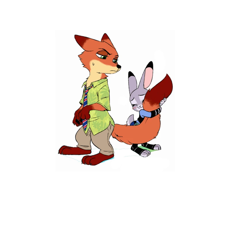 استیکر لپ تاپ و موبایل مدل انیمیشن طرح زوتوپیا Zootopia کد 2925