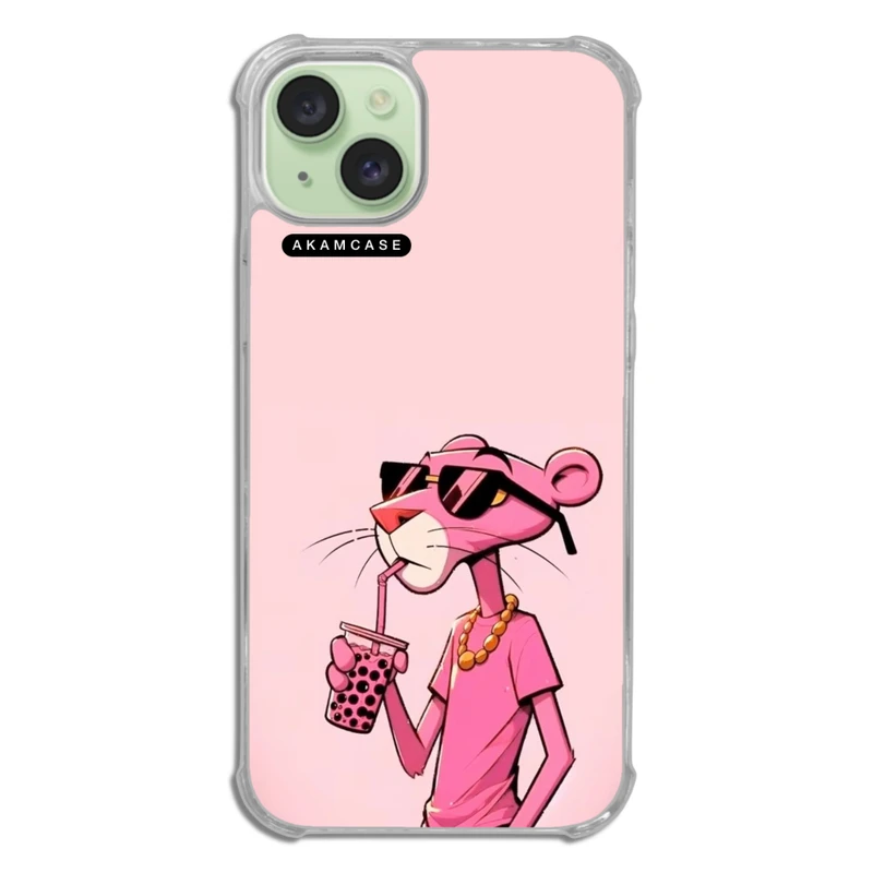 کاور آکام مدل AMC-WTA15PLUS-PINK PANTHER2 مناسب برای گوشی موبایل اپل iPhone 15 Plus