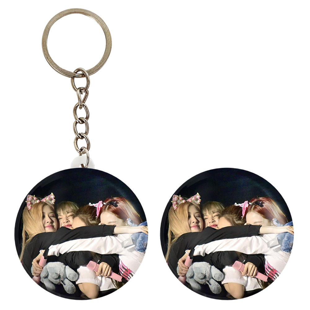 پیکسل خندالو مدل گروه بلک پینک کد 145784 به همراه جاکلیدی