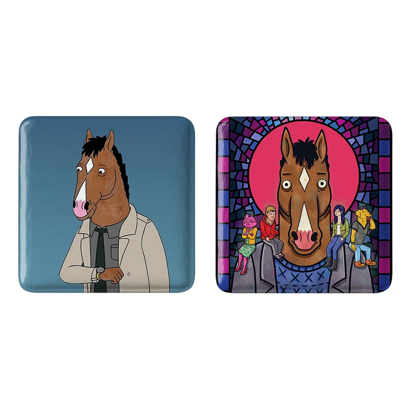 مگنت خندالو مدل Bojack Horseman کد 11331136 مجموعه 2 عددی