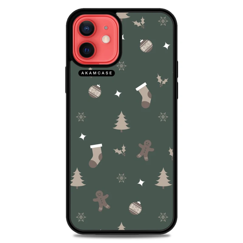 کاور آکام مدل AMC-WA12-CHRISTMAS-9 مناسب برای گوشی موبایل اپل iPhone 12