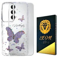 کاور لئون مدل Butterfly مناسب برای گوشی موبایل سامسونگ Galaxy A05s
