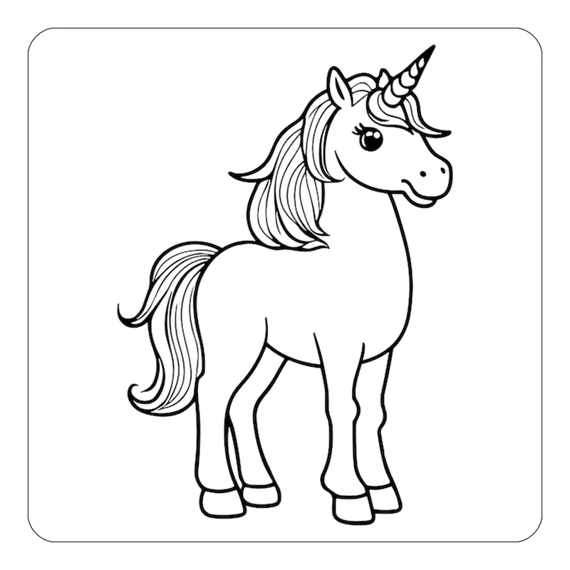 مگنت کاکتی طرح اسب تک شاخ و یونیکورن مدل mp32563