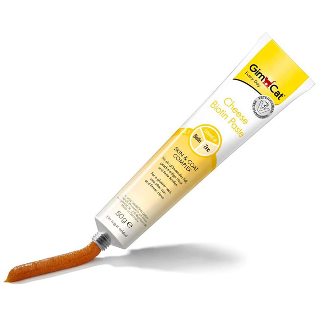 مالت گربه جیم کت مدل بیوتین پنیری وزن 50 گرم