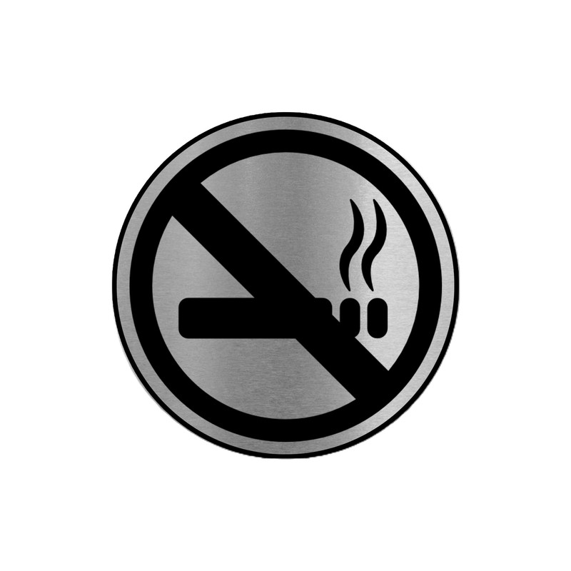 تابلو نشانگر آژنگ طرح کشیدن سیگار ممنوع کد NO-S-03