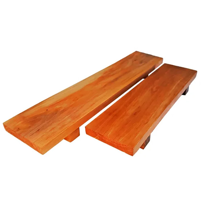 سینی مدل چوبی پایه دار مجموعه 2 عددی