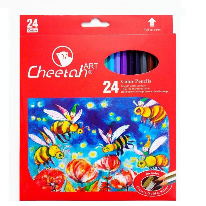 مداد رنگی 24 رنگ چیتا کد 5882