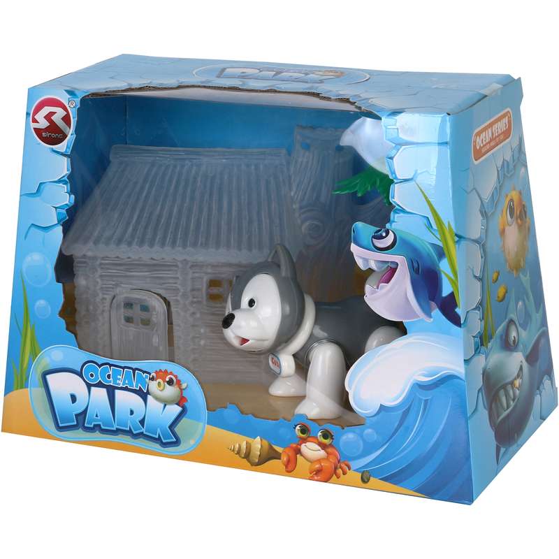 اسباب بازی مدل پارک جنگلی سگ قطبی سری کیوت انیمالز