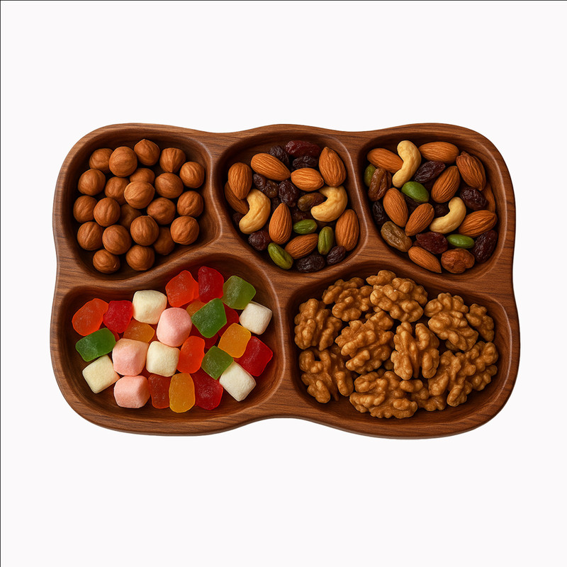 سینی اردو خوری مدل چنارین