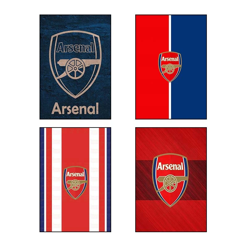 تابلو شاسي کارنيکا طرح آرسنال Arsenal کد 76274 مجموعه 4 عددی