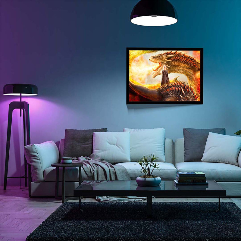 تابلو مدل mother of dragons کد F-14020