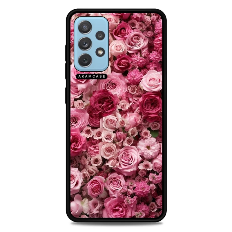 کاور آکام مدل AMC-WSGA72-FLOWERS-41 مناسب برای گوشی موبایل سامسونگ Galaxy A72