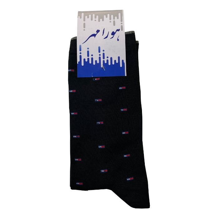 جوراب مردانه هورا مهر مدل HS-LRB06 مجموعه ۶ عددی -  - 2