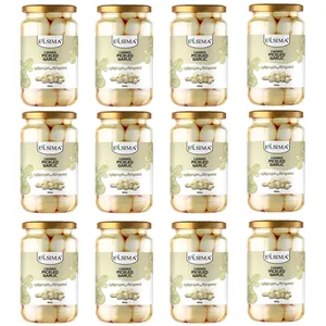 ترشی سیر مروارید السیما - 680 گرم بسته 12 عددی