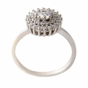 انگشتر نقره زنانه مدل فانتزی کد AWR_807