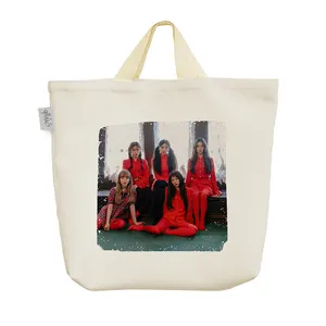 ساک خرید خندالو مدل Red Velvet کد 1155