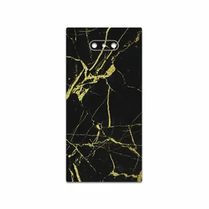 MAHOOT Graphite-Gold-Marble Cover Sticker for Razer Phone 2
