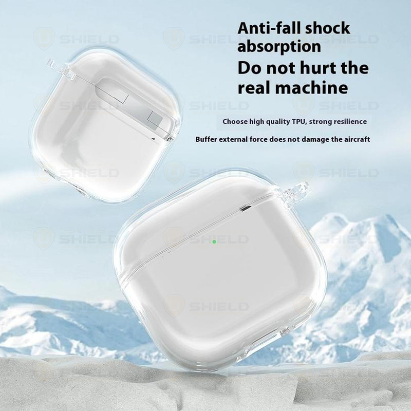 کاور آلتیمیت شیلد مدل Clear-UL مناسب برای کیس اپل AirPods 4