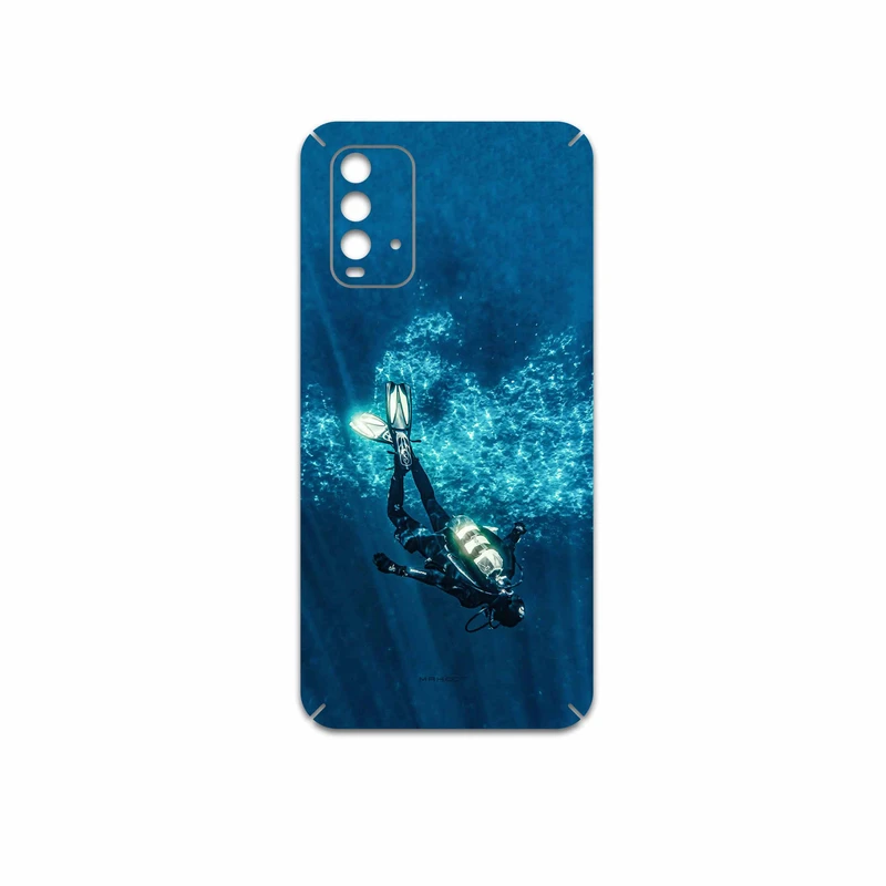 برچسب پوششی ماهوت مدل Scuba Diving مناسب برای گوشی موبایل شیائومی Redmi 9T