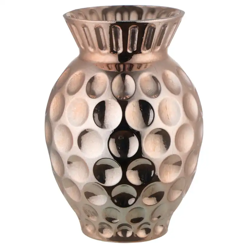 گلدان شیشه ای مدل حبابی