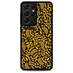 AKAM AMC-WSGS21U-DOODLE11 Cover For Samsung Galaxy S21 Ultra