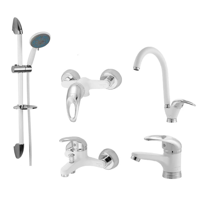 ست شیرآلات ترنم مدل سولار پلاسSK مجموعه 5 عددی 