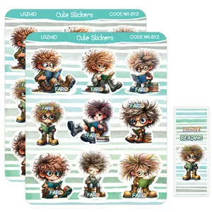 برچسب لاژید مدل اسم فرید به همراه نشانگر کتاب مجموعه 3 عددی