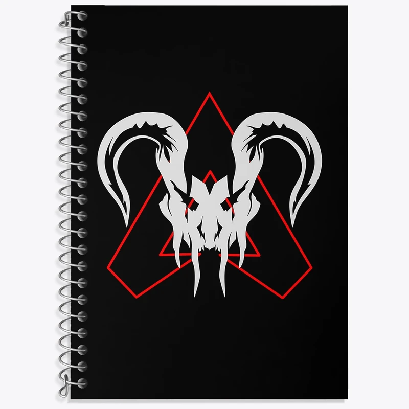 دفتر زبان 50 برگ خندالو مدل سه خط طرح بازی تایتان فال (Titanfall) کد 32587