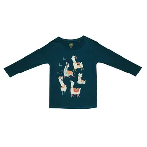 تی شرت آستین بلند دخترانه کول کلاب مدل 6220732