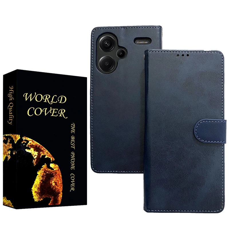 کیف کلاسوری دنیای قاب طرح Magneti کد D004 مناسب برای گوشی موبایل شیائومی Redmi Note 13 Pro Plus