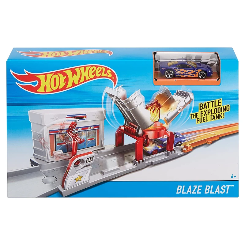 کیت ماشین بازی هات ویلز مدل Blaze Blast کد FJN34 - FJN36
