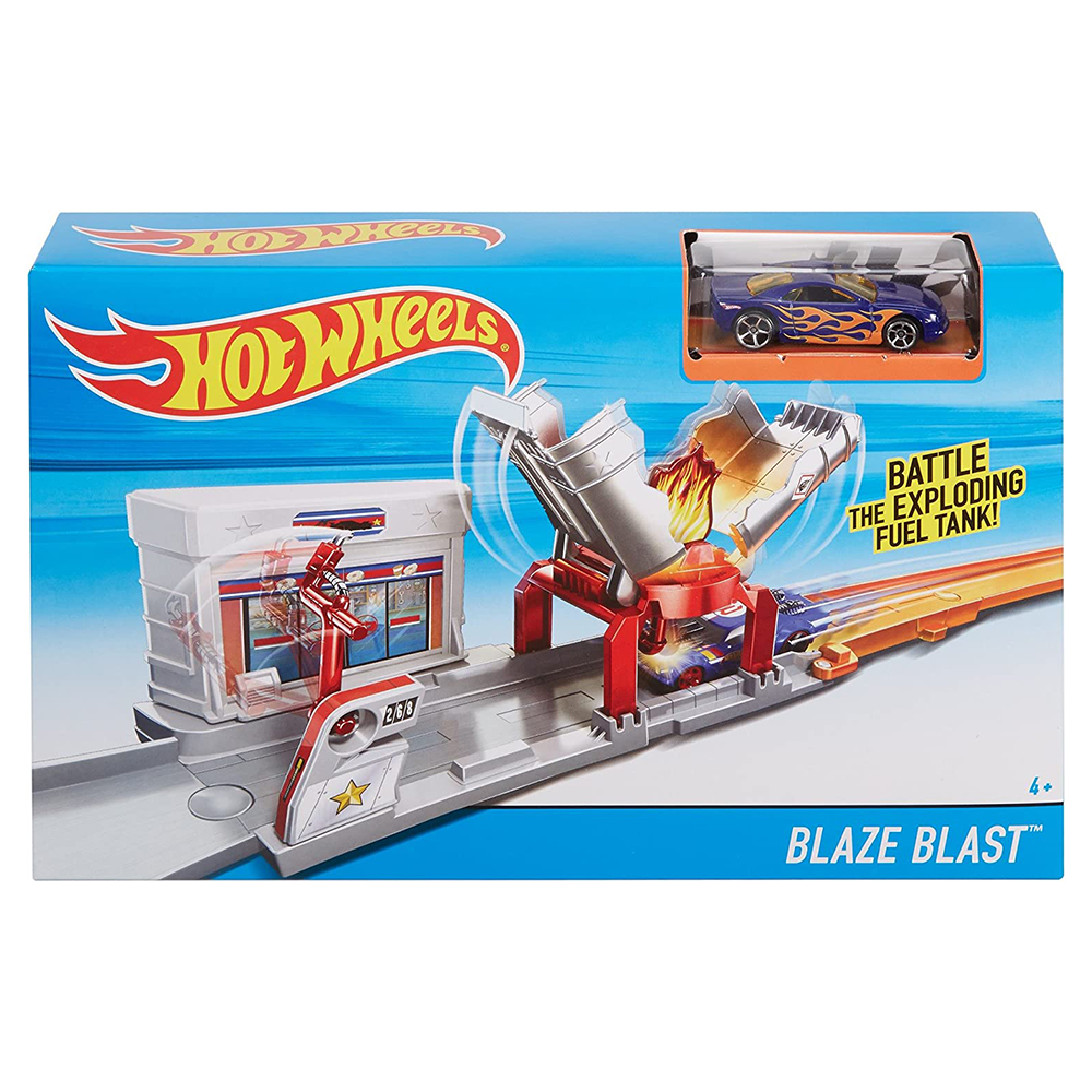 کیت ماشین بازی هات ویلز مدل Blaze Blast کد FJN34 - FJN36