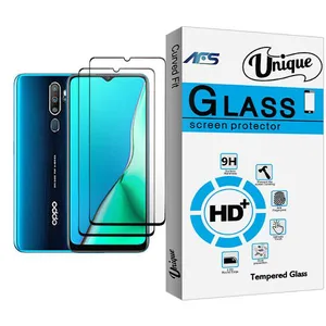 AFS Unique Glass MIX002 Screen Protector For Oppo A9 (2020) Pack Of 2
