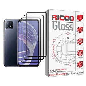 Ricoo Ricoo Glass MIX003 Screen Protector For Oppo A73 5G Pack Of 3