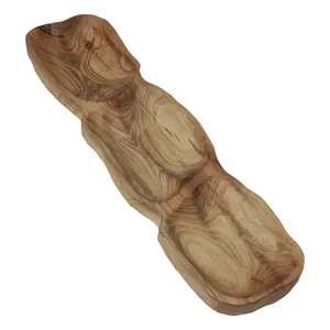 اردو خوری چوبی مدل گردو طرح سه خانه کد 005